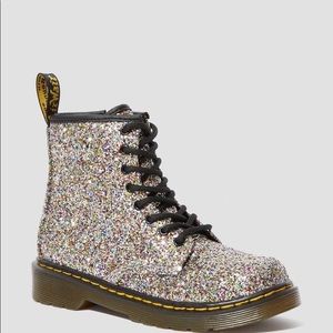 Size 5 Glitter Doc Martens.